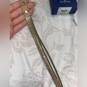 Swarovski Slake bracelet in gold